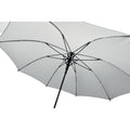 White - Back - MidOcean Brela Windproof Stick Umbrella