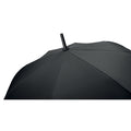 Black - Side - MidOcean Brela Windproof Stick Umbrella