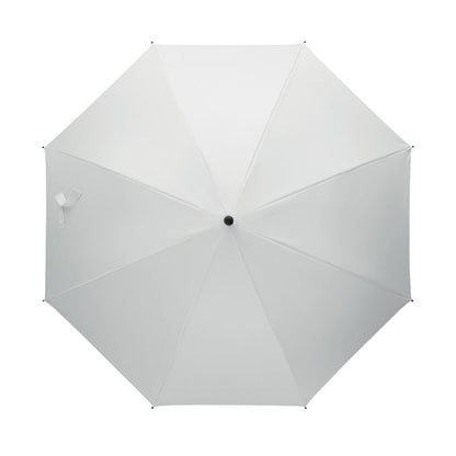 White - Side - MidOcean Brela Windproof Stick Umbrella