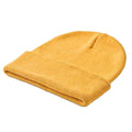 Yellow - Back - MidOcean Unisex Adult Knitted Cuffed Beanie