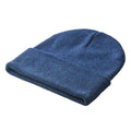 Blue - Back - MidOcean Unisex Adult Knitted Cuffed Beanie