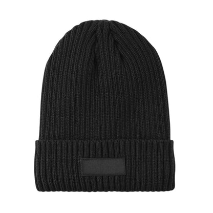 Black - Front - MidOcean Anvik Knitted Beanie