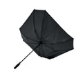 Black - Lifestyle - MidOcean COLUMBUS Windproof Stick Umbrella