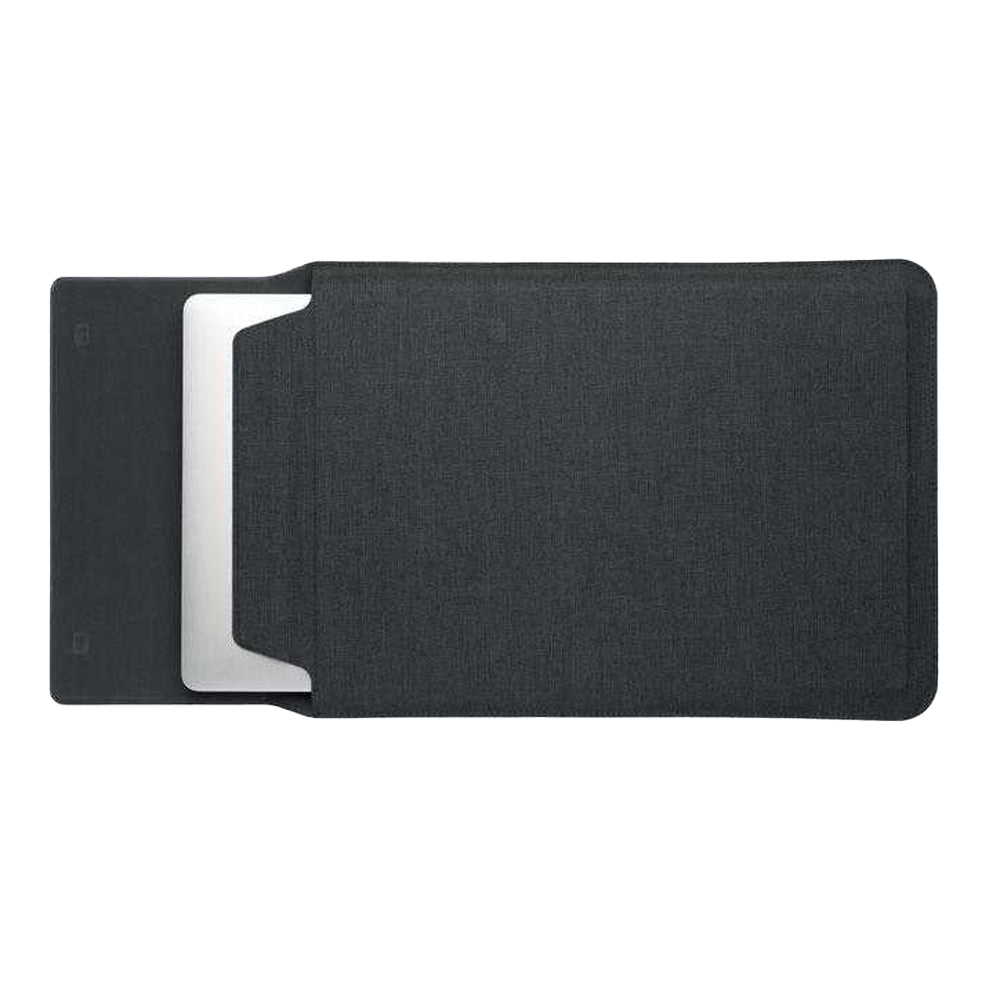Black - Back - MidOcean Practic Felt Laptop Sleeve