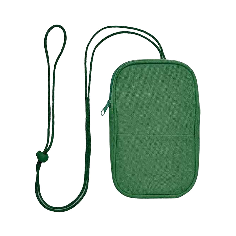 Green - Back - MidOcean Korovin RPET Travel Cross Body Pouch