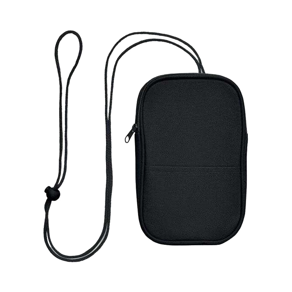 Black - Back - MidOcean Korovin RPET Travel Cross Body Pouch