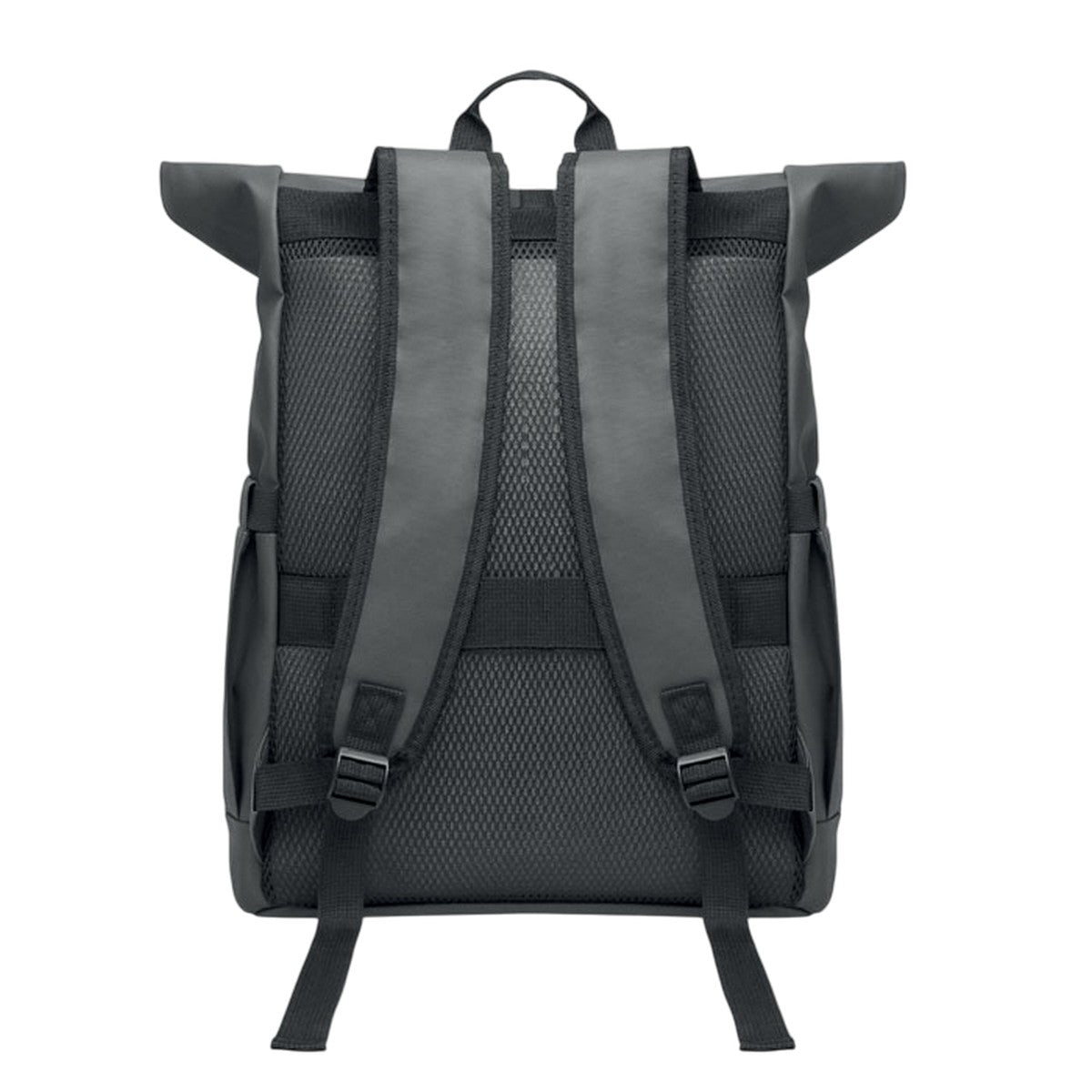 Stone Grey - Back - MidOcean Bangkok Roll Top Rucksack