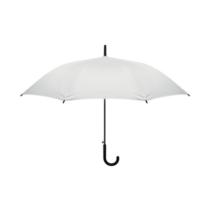 White - Front - MidOcean Brala Folding Umbrella