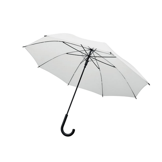 White - Back - MidOcean Brala Folding Umbrella