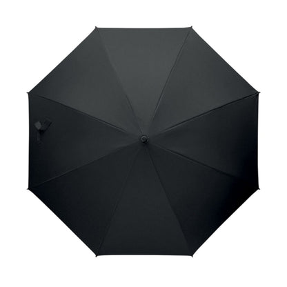 Black - Side - MidOcean Brala Folding Umbrella