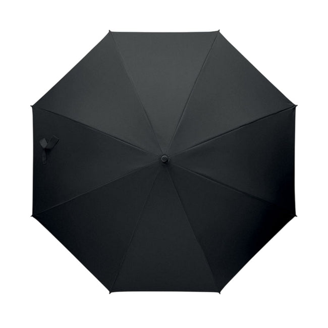 Black - Side - MidOcean Brala Folding Umbrella