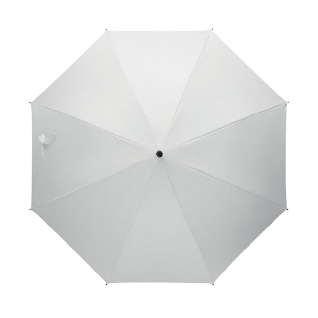 White - Side - MidOcean Brala Folding Umbrella