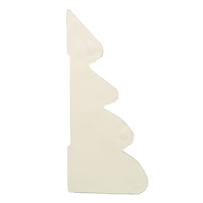 Beige - Side - MidOcean Harmobig Paper Christmas Tree Decoration