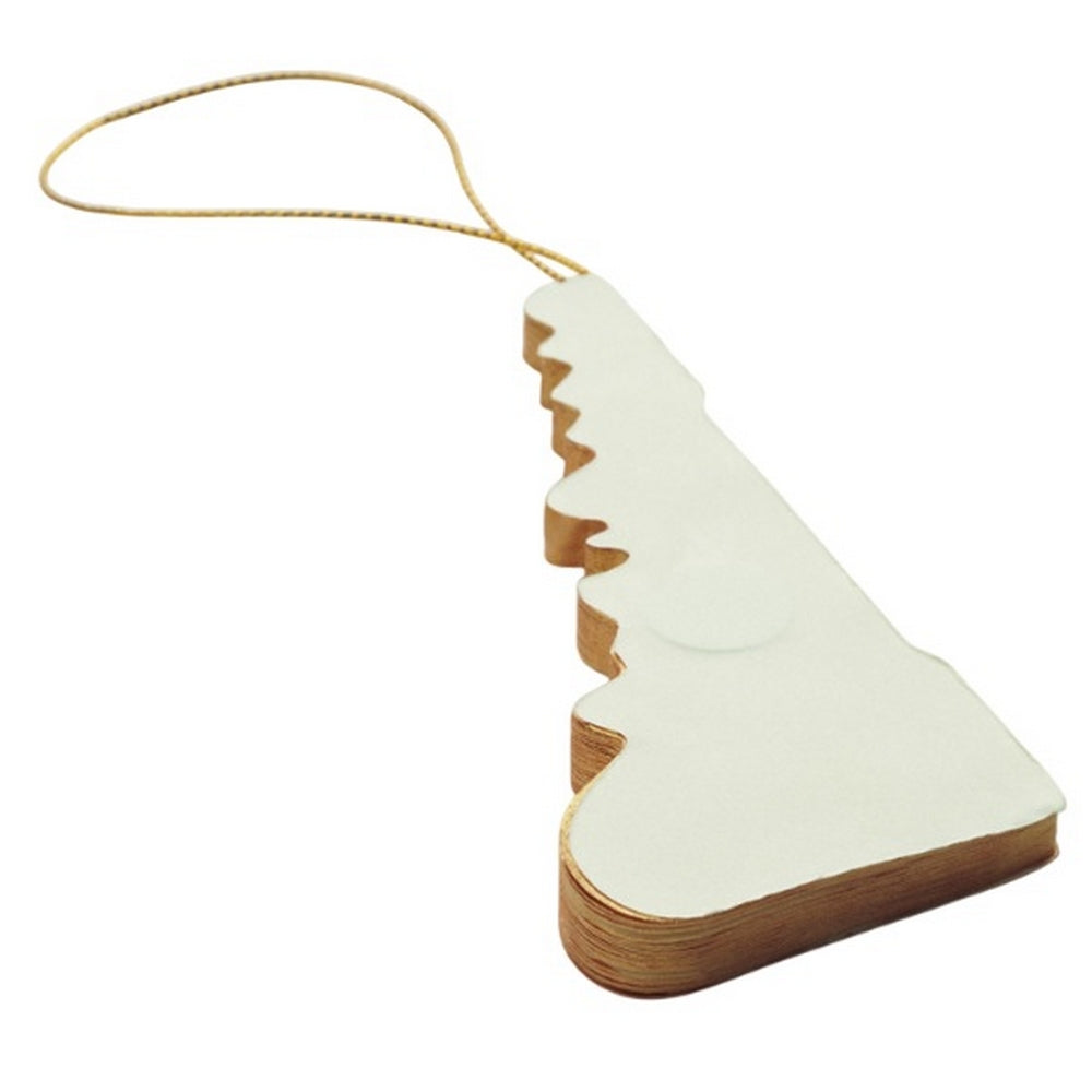 Beige - Back - MidOcean Harmotree Paper Christmas Tree Hanging Decoration