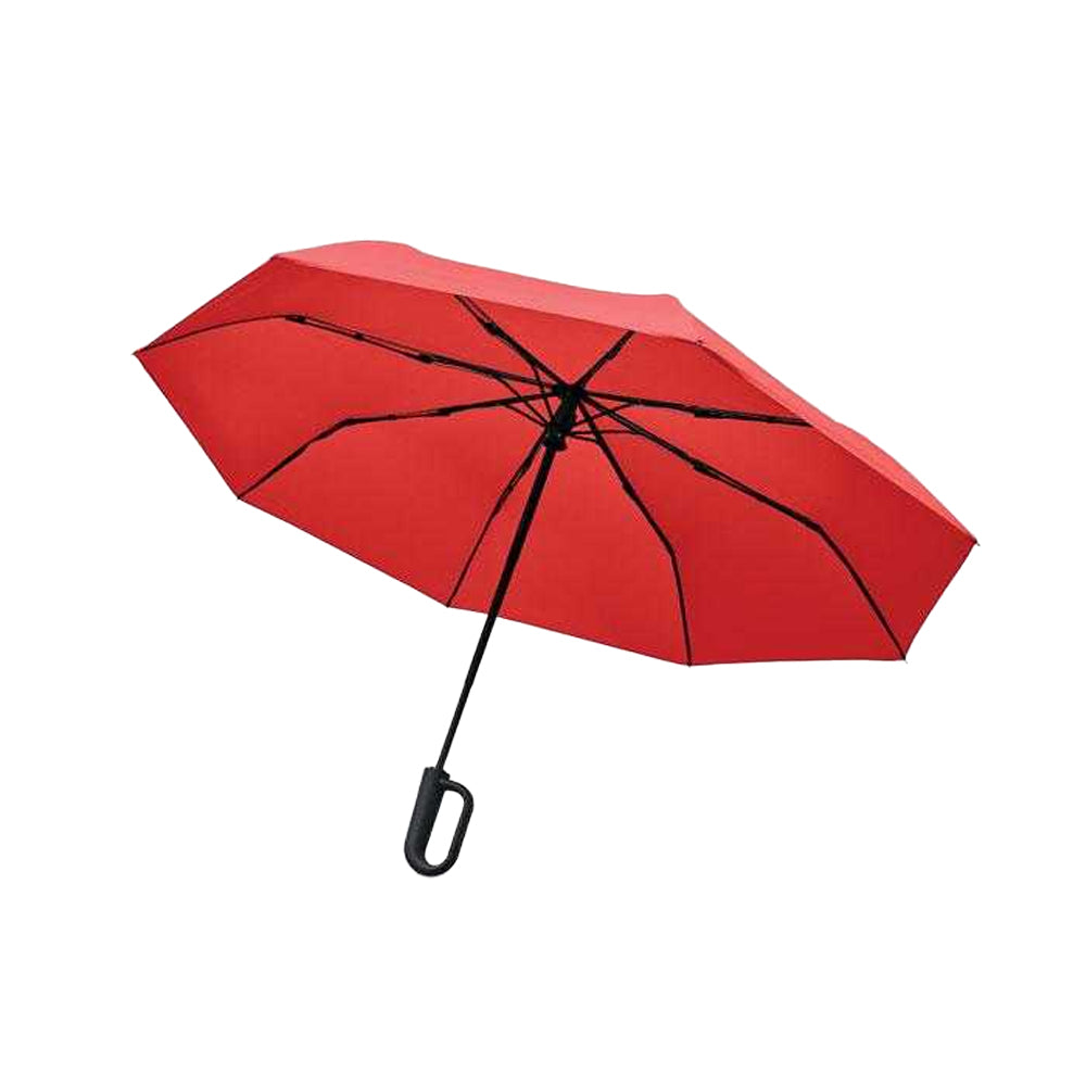 Red - Back - MidOcean UMKRAB Windproof Folding Umbrella