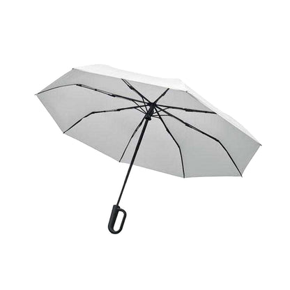 White - Back - MidOcean UMKRAB Windproof Folding Umbrella