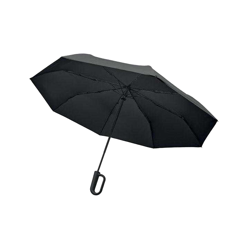 Black - Back - MidOcean UMKRAB Windproof Folding Umbrella