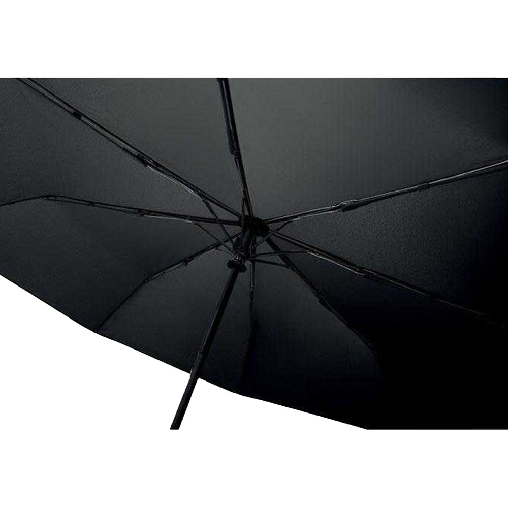 Black - Side - MidOcean UMKRAB Windproof Folding Umbrella