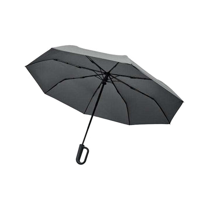 Grey - Back - MidOcean UMKRAB Windproof Folding Umbrella
