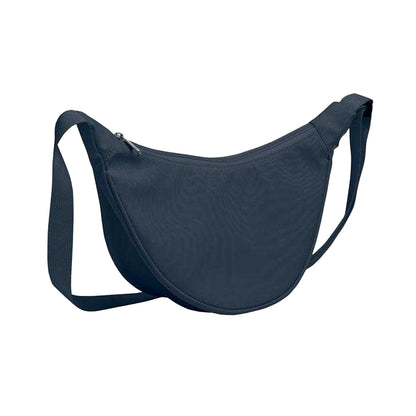 Blue - Front - MidOcean Korovin Cross Oxford Crossbody Bag