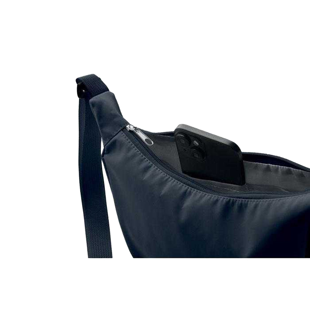 Blue - Side - MidOcean Korovin Cross Oxford Crossbody Bag