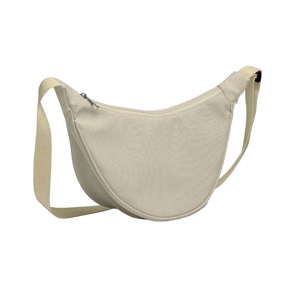 Off White - Front - MidOcean Korovin Cross Oxford Crossbody Bag