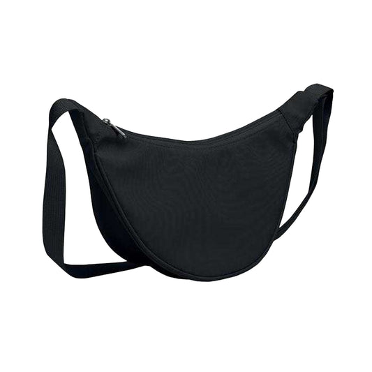 Black - Front - MidOcean Korovin Cross Oxford Crossbody Bag
