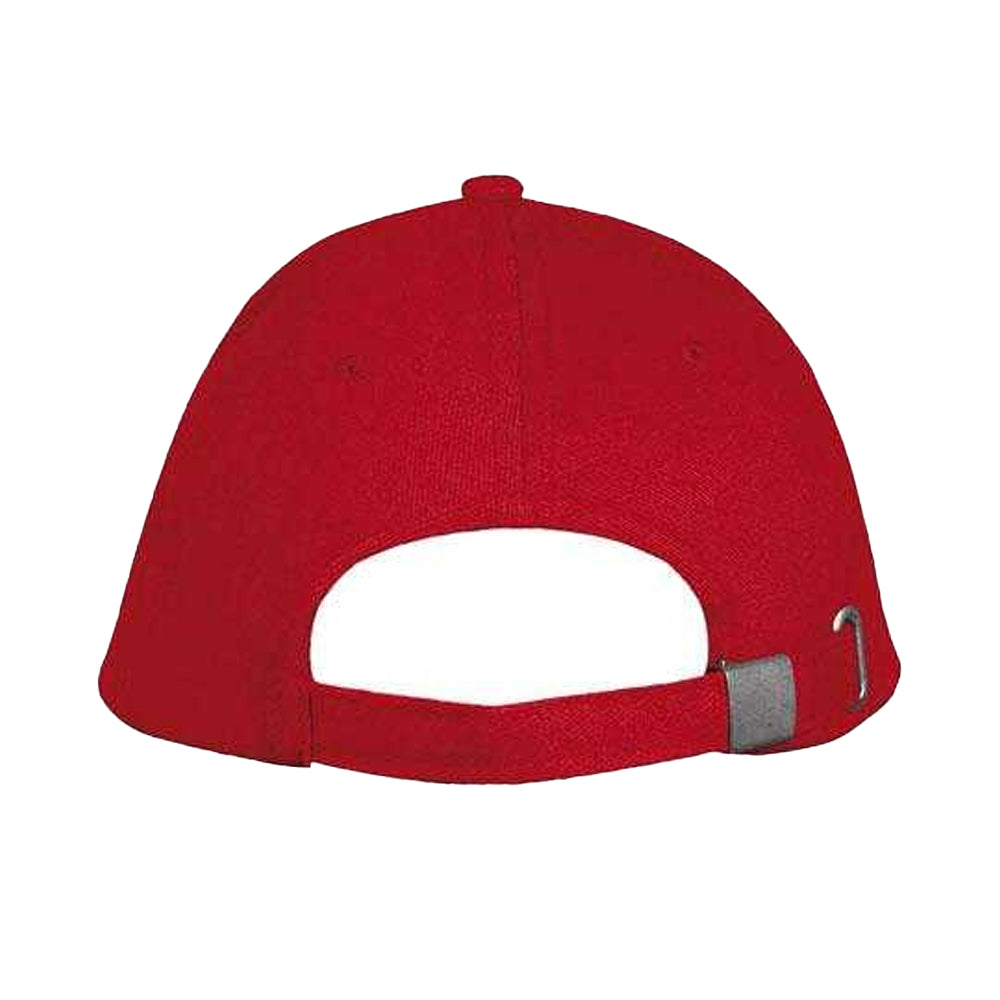 Red-White - Back - MidOcean Long Beach 5 Panel Baseball Cap