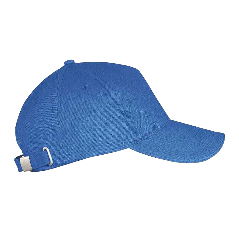 Royal Blue - Side - MidOcean Long Beach 5 Panel Baseball Cap