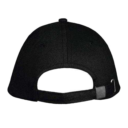 Black-Red - Back - MidOcean Long Beach 5 Panel Baseball Cap