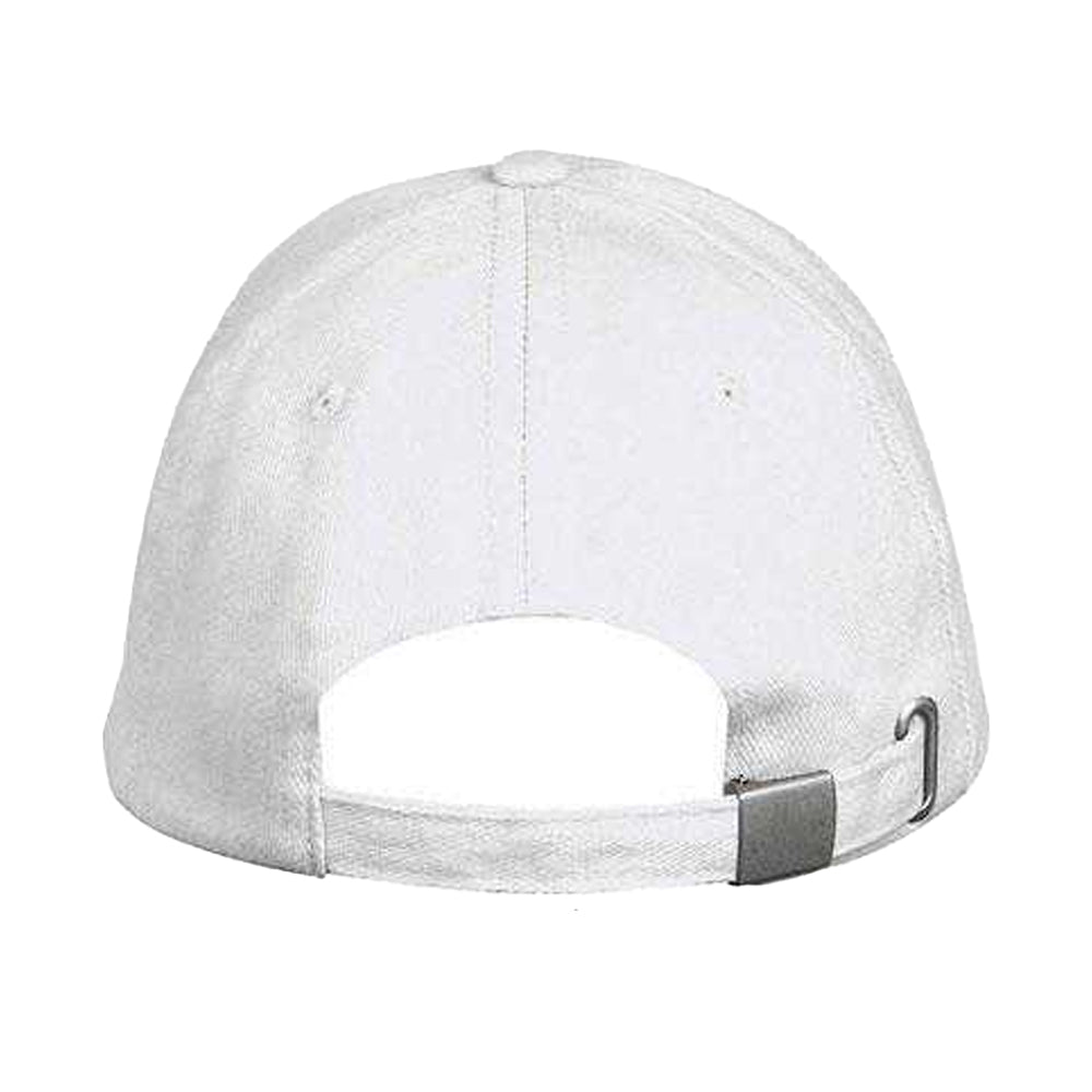 White - Back - MidOcean Long Beach 5 Panel Baseball Cap