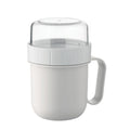 White - Front - MidOcean Cup On Go Polypropylene 450ml Cup
