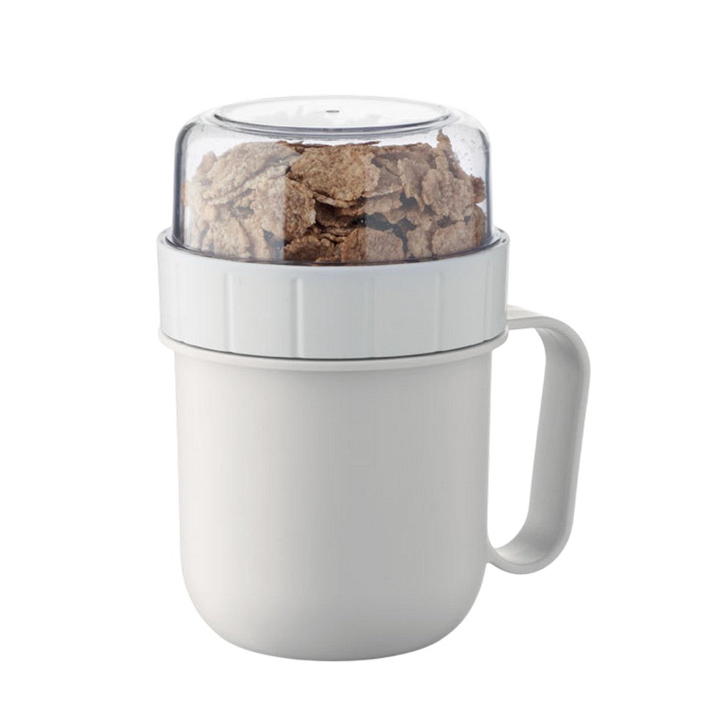 White - Side - MidOcean Cup On Go Polypropylene 450ml Cup