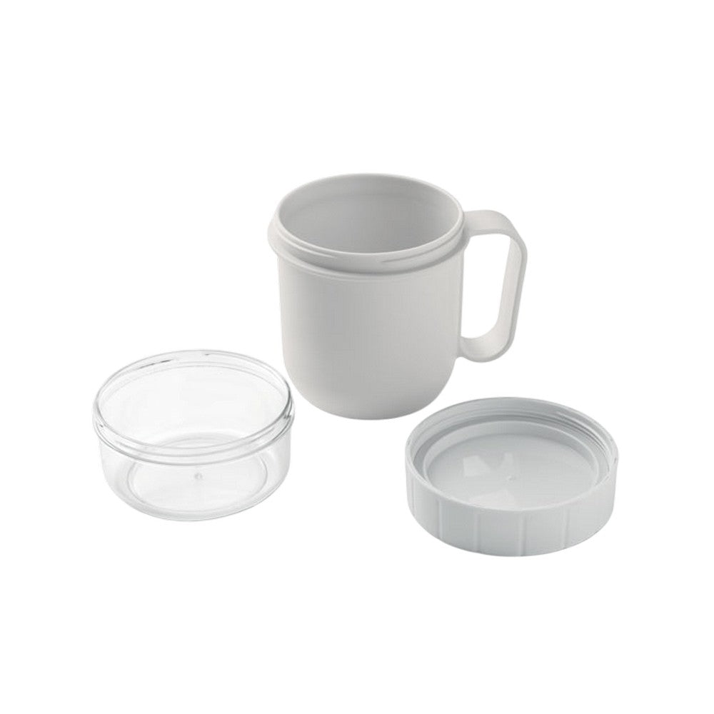 White - Close up - MidOcean Cup On Go Polypropylene 450ml Cup