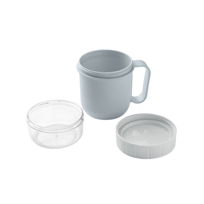 Baby Blue - Close up - MidOcean Cup On Go Polypropylene 450ml Cup