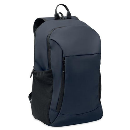 French Navy - Front - MidOcean Korovin PU Soft Laptop Backpack