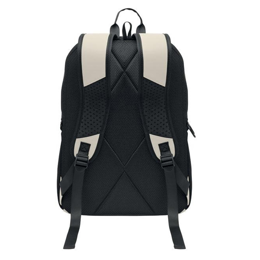 Off White - Back - MidOcean Korovin PU Soft Laptop Backpack