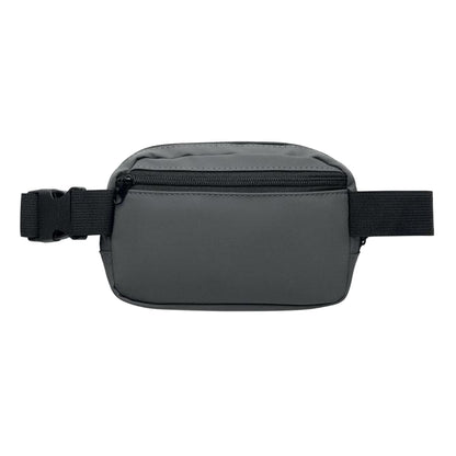 Stone Grey - Back - MidOcean Korovin Waist Polyester Waist Bag