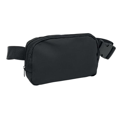 Black - Front - MidOcean Korovin Waist Polyester Waist Bag