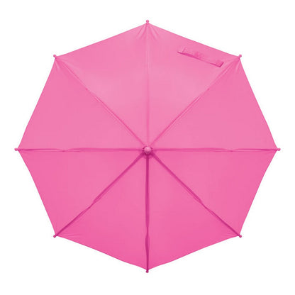 Fuchsia - Back - MidOcean Childrens-Kids Drykid Folding Umbrella