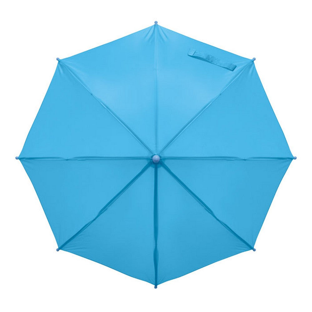 Baby Blue - Back - MidOcean Childrens-Kids Drykid Folding Umbrella