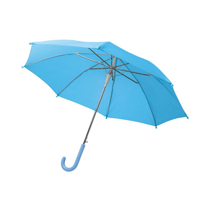 Baby Blue - Side - MidOcean Childrens-Kids Drykid Folding Umbrella