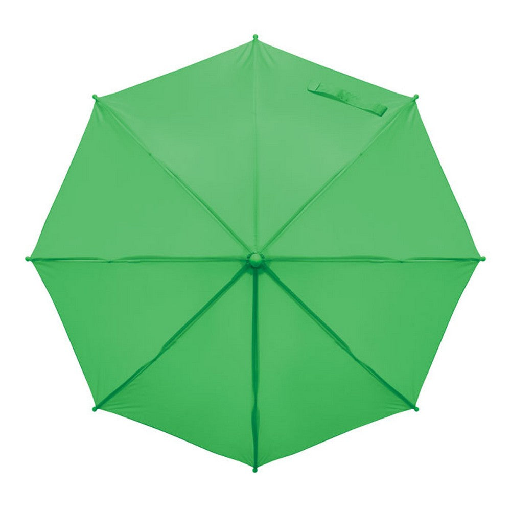 Green - Back - MidOcean Childrens-Kids Drykid Folding Umbrella