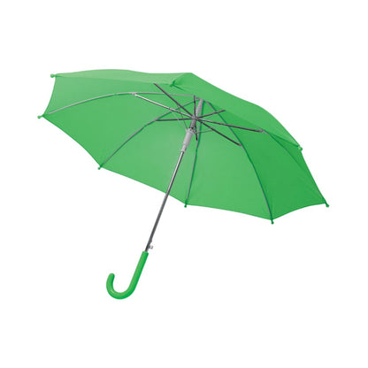 Green - Side - MidOcean Childrens-Kids Drykid Folding Umbrella