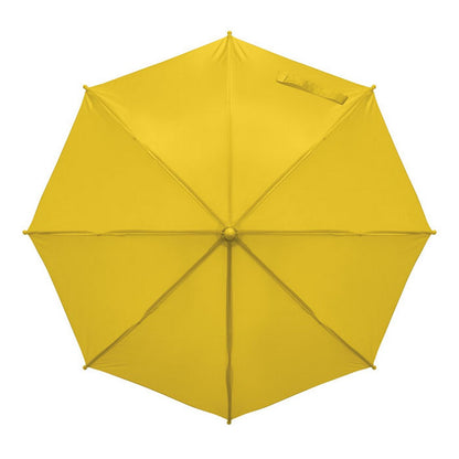 Yellow - Back - MidOcean Childrens-Kids Drykid Folding Umbrella