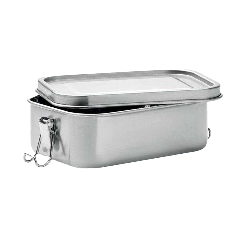 Matt Silver - Back - MidOcean Gobuddy 750ml Lunch Box