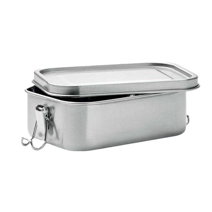 Matt Silver - Back - MidOcean Gobuddy 750ml Lunch Box