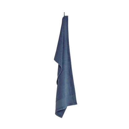 Blue - Side - MidOcean Island 50 Cotton Hand Towel