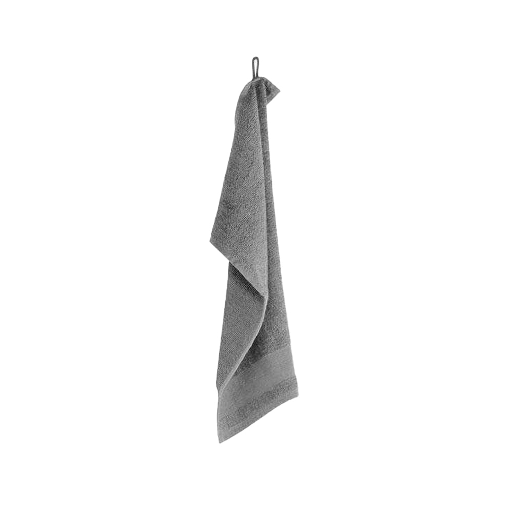 Stone Grey - Side - MidOcean Island 30 Cotton Guest Towel