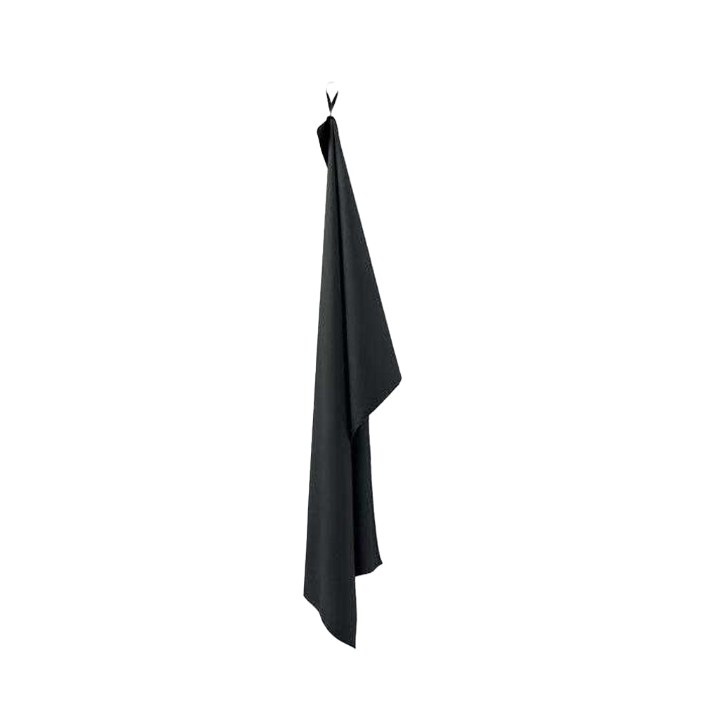Black - Back - MidOcean Atoll 100 Microfibre Towel